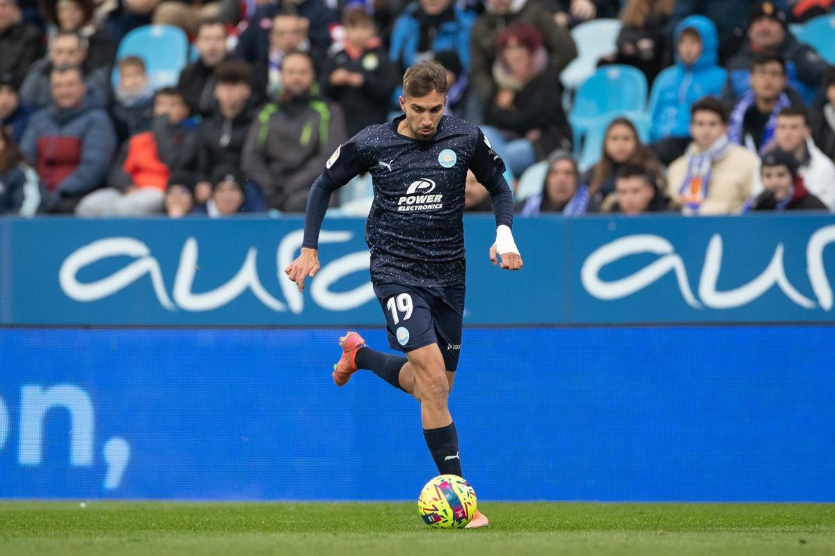 Darío Poveda, en un encuentro con el Ibiza