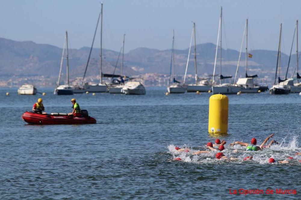 Final de triatlón de Deporte en Edad Escolar