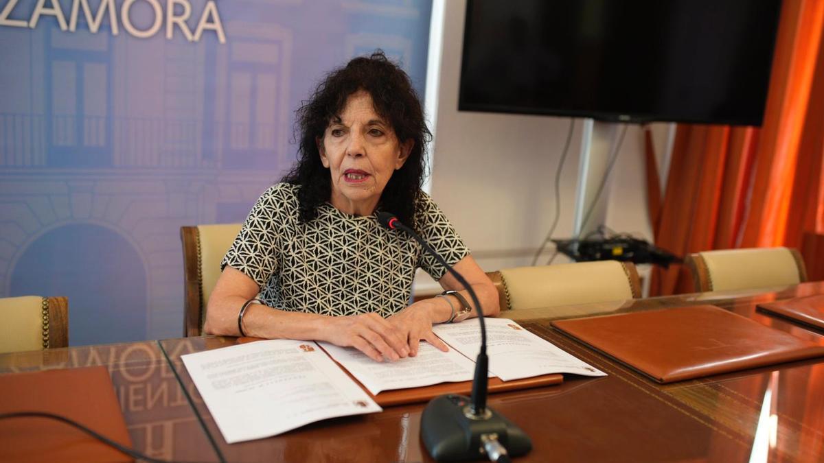 Laura Rivera, concejal de IU de Personal del Ayuntamiento de Zamora, explica la sentencia