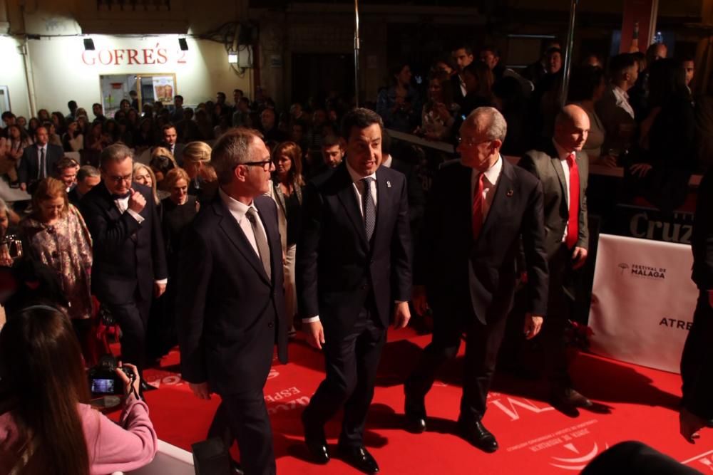 Las imágenes de la gala inaugural del Festival de Málaga