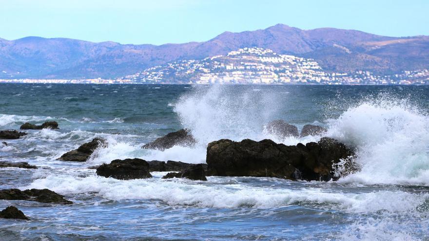 El canvi de temps ja s&#039;ha deixat veure avui al front marítim de l&#039;Escala