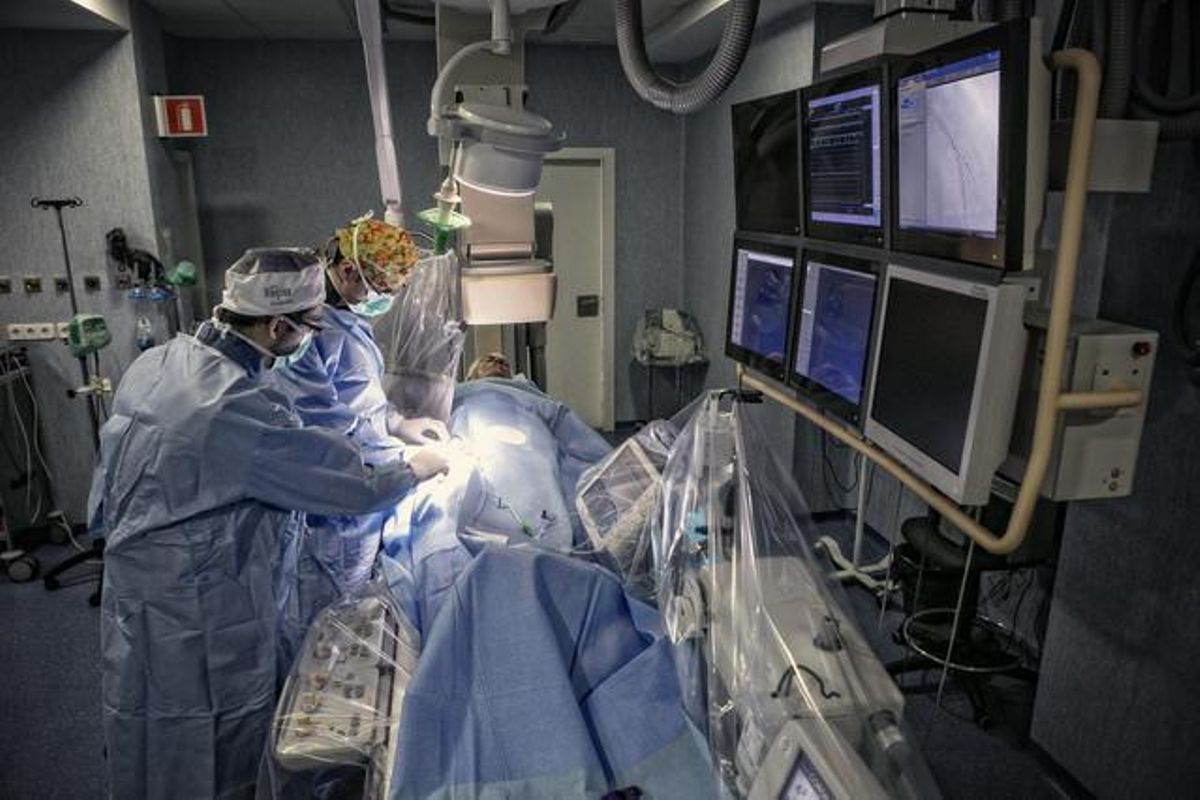 Operació quirúrgica a l’hospital Can Ruti de Badalona, el gener passat. Operació quirúrgica a l’hospital Can Ruti de Badalona, el gener passat.