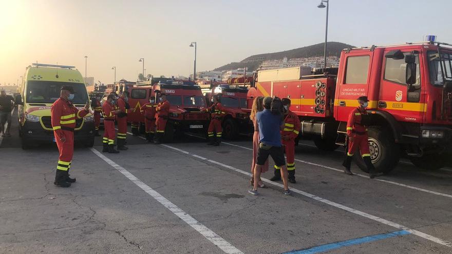 El incendio de La Palma está &quot;descontrolado&quot;