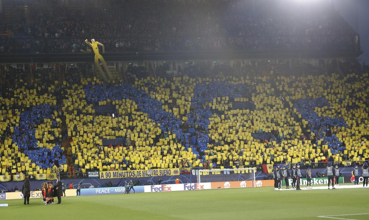 Imagen del partido de Champions ante el Liverpool, en 2022.