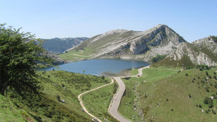 Vista del Lago Enol