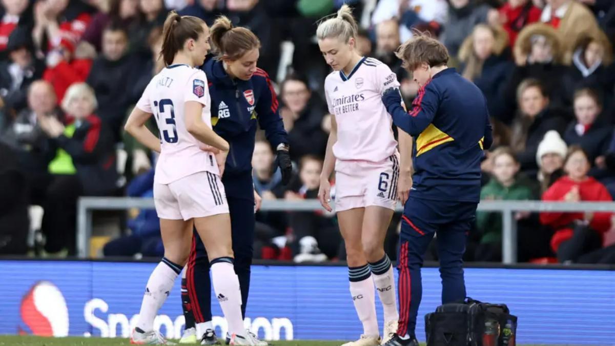 Leah Williamson se perdió el Mundial de 2023 por una rotura del LCA