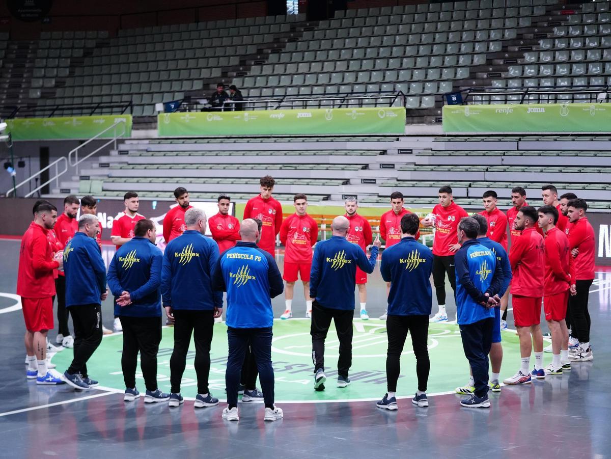 El Peñíscola, en el Palacio de los Deportes de Murcia.