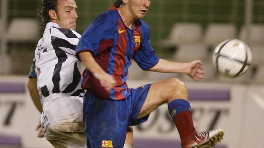 El último Castellón-Barça B, en 2004 con derrota... y con Messi