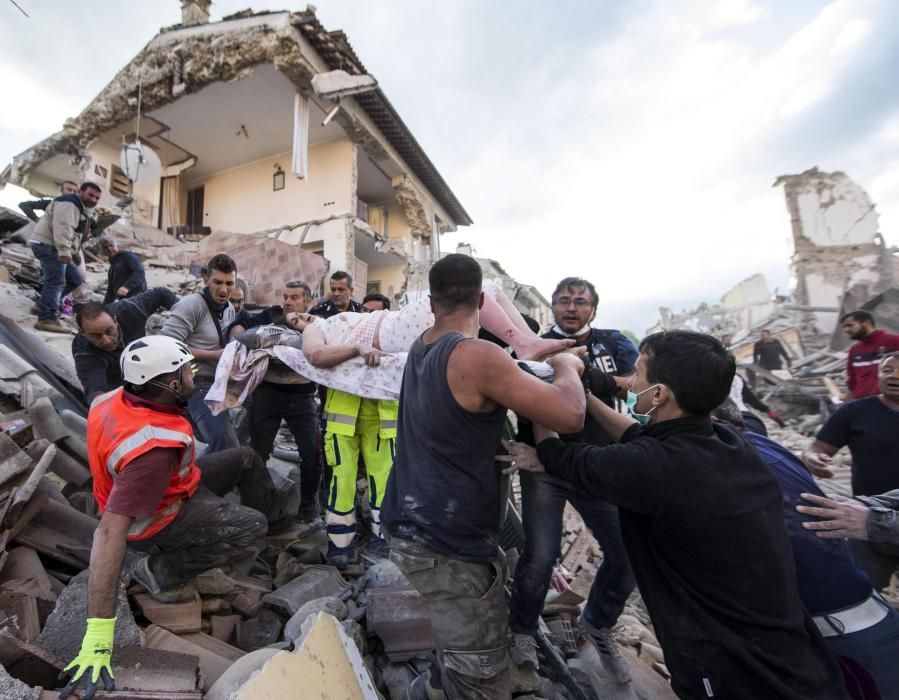 Terremoto en el centro de Italia