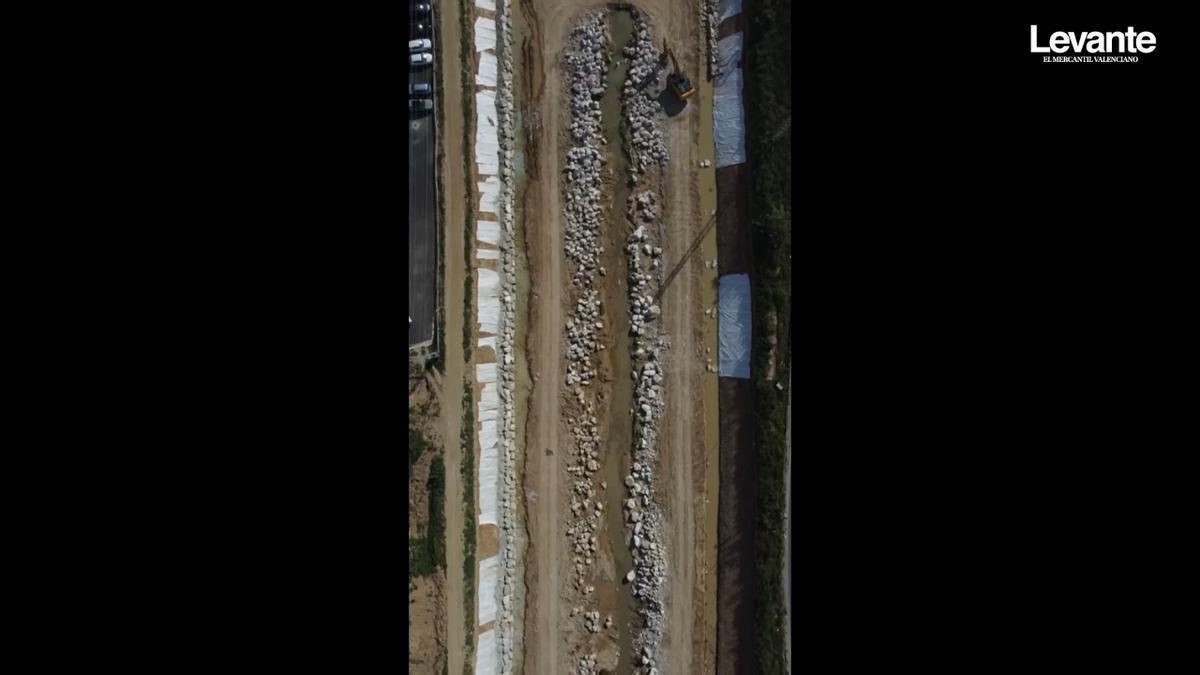 La CHJ ampliará los márgenes del barranco del Poyo desde la Pista de Silla hasta l'Albufera