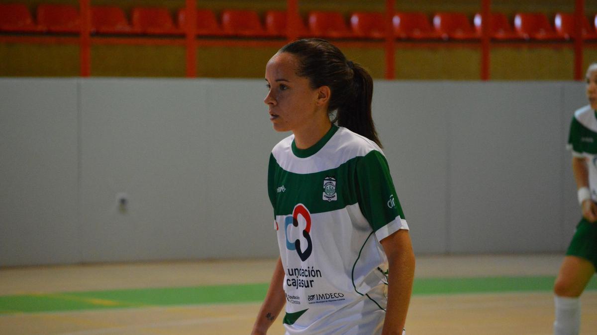 Marixu, jugadora del Cajasur Deportivo Córdoba.