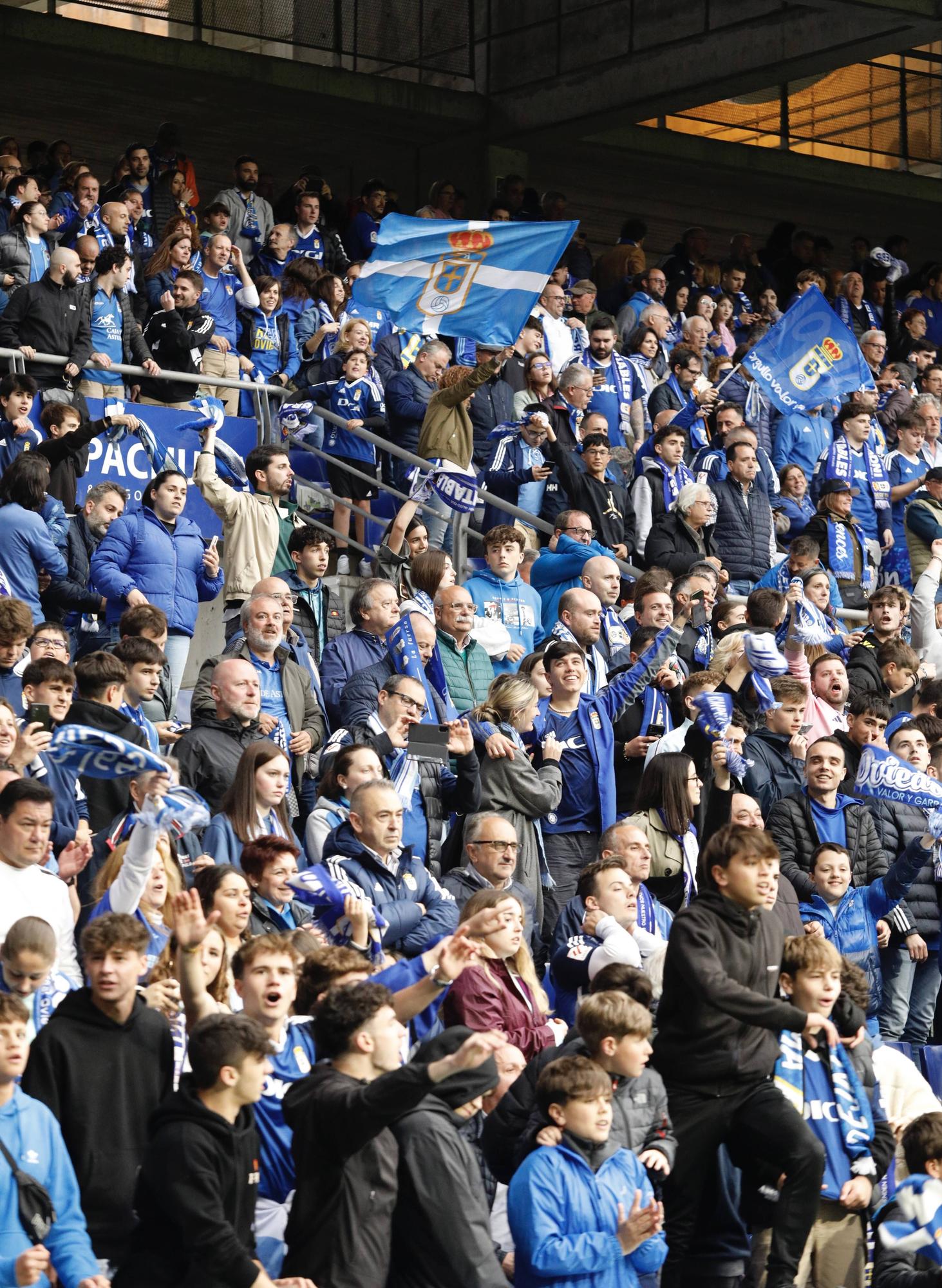 Así fue el partido entre el Oviedo y el Andorra