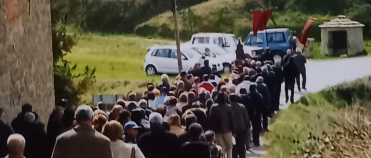 Processó celebrada el 2005 a Sant Martí de Correà