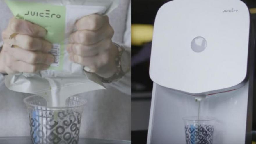 Juicero, el exprimidor de casi 400 euros incapaz de hacer un zumo