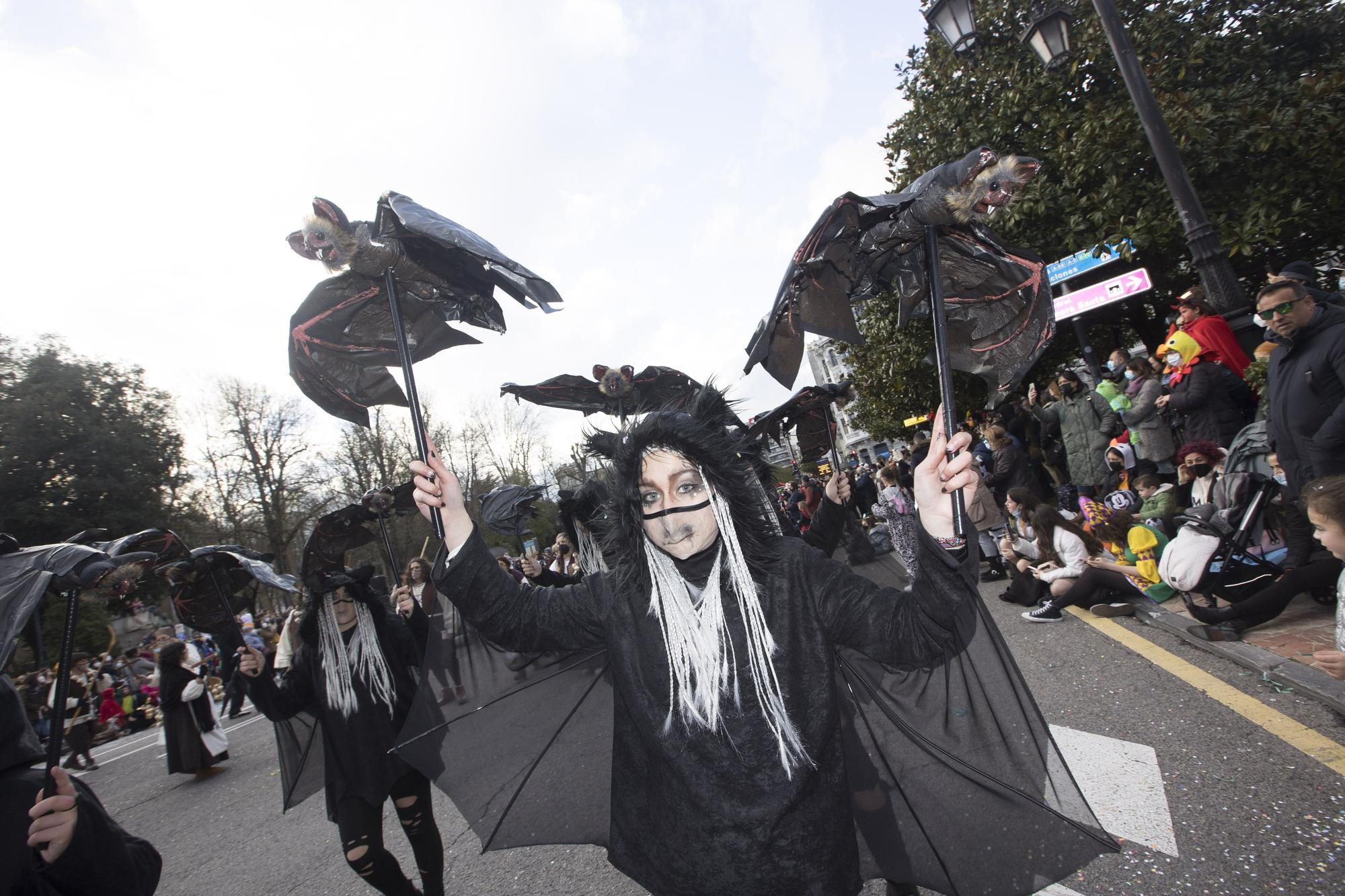 Galería de fotos: Así fue el gran desfile del carnaval en Oviedo