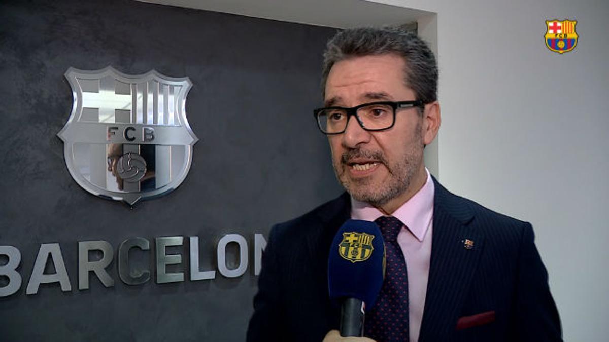 Josep Vives: "El Barça está de acuerdo con las decisiones se están tomando"