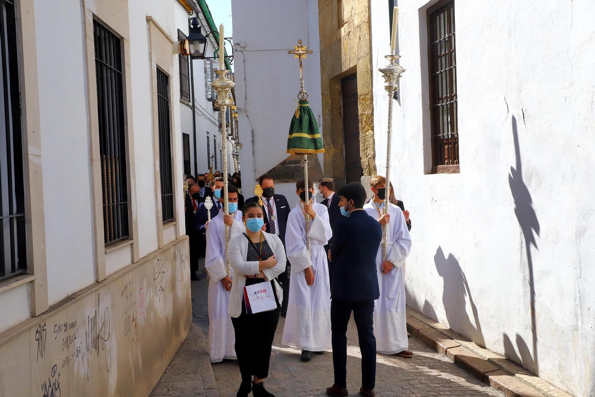 El Simpecado de la Hermandad del Rocío de Córdoba celebra su 25 aniversario