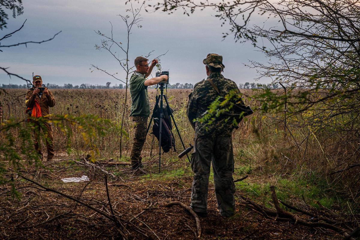 Arsenii Gerasymenko, un fotógrafo en el frente en Ucrania