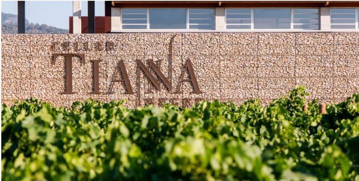 Das moderen Gebäude des Weinguts Tianna Negre.