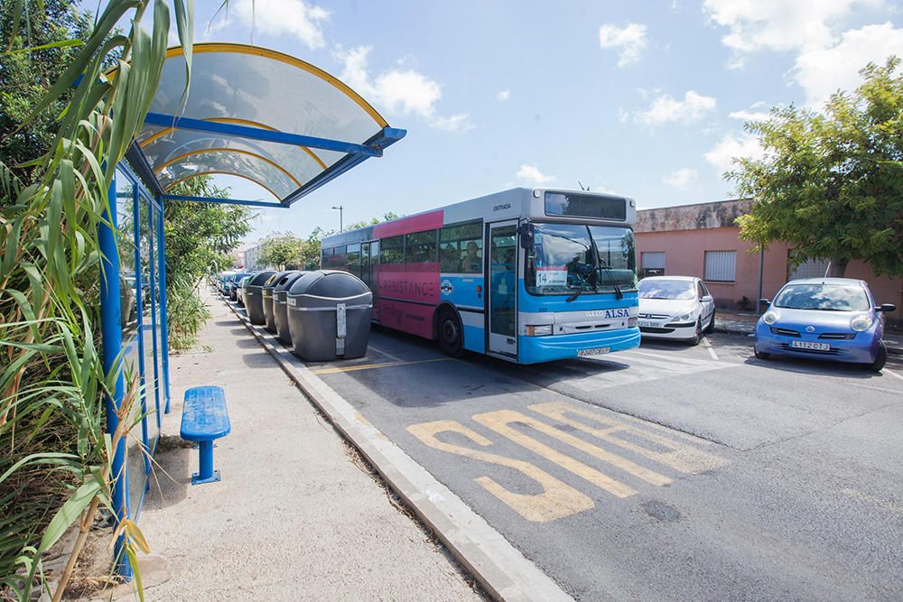 El bus vuelve al ambulatorio de es Viver.