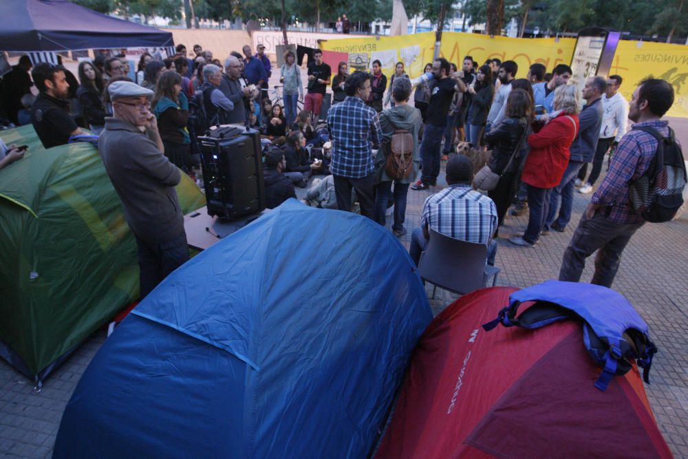 Acampada pel desallotjament d''Idomeni