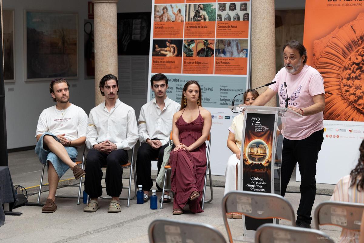 Presentación de la programación de 'Agustito en Mérida'.