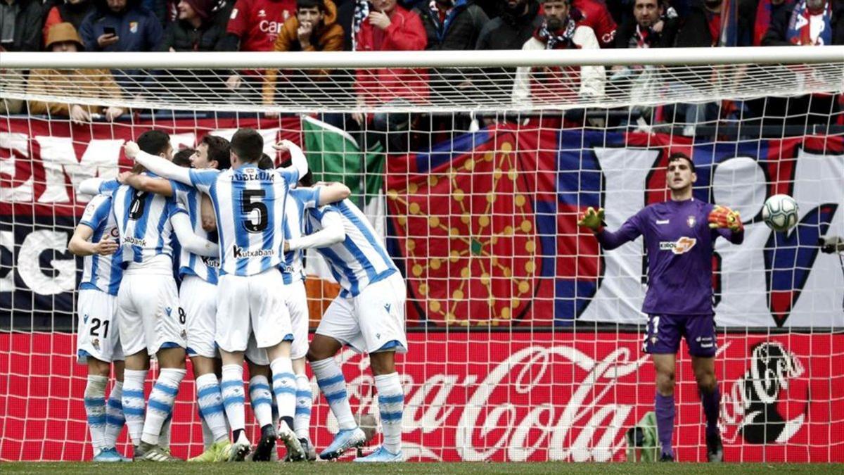 Resumen y goles del Osasuna - Real Sociedad (3-4) de la jornada 18