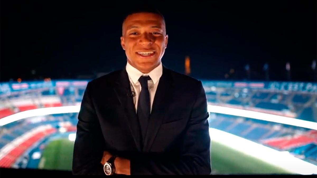 Mbappé: "Estoy muy contento por seguir en París, mi casa"