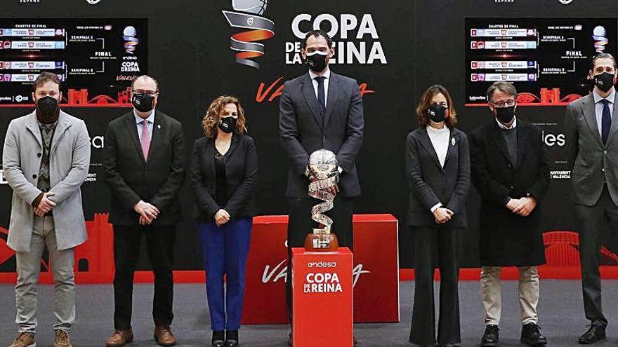 Sorteo de la Copa de la Reina en l'Alqueria del Basket