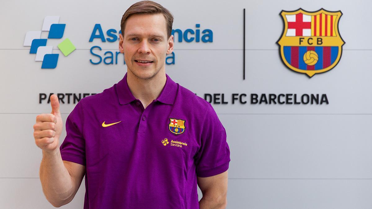 Janus Smarason nuevo fichaje del Barça de balonmano