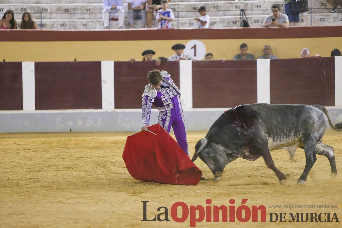 Novillada de promoción en Cehegín: Fran Ferrer, Parrita, José María Trigueros y Víctor Acebo