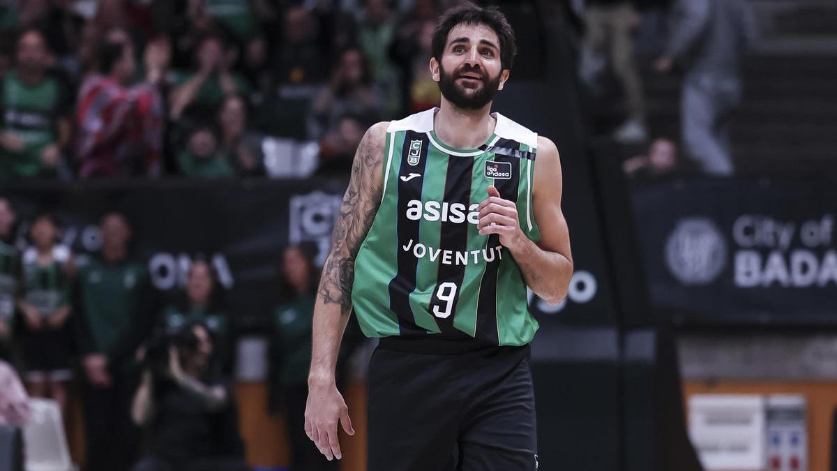 Ricky Rubio, en un partido con el Joventut de la pasada temporada.