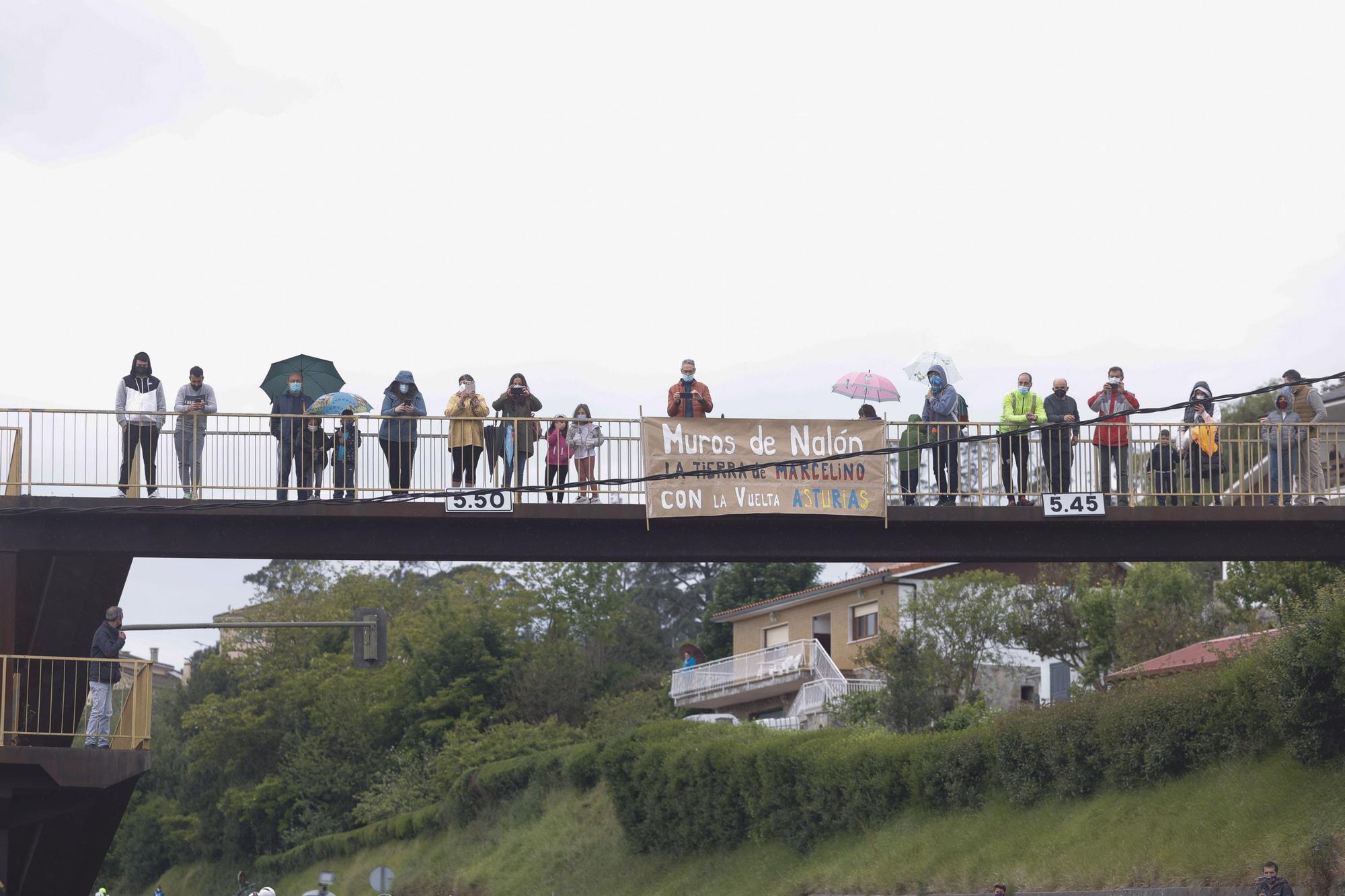 La segunda etapa de la Vuelta Ciclista a Asturias, en imágenes