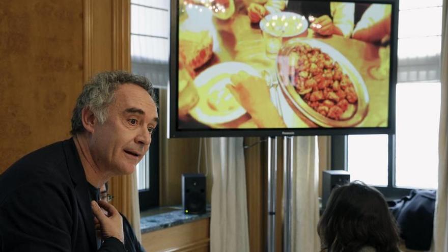 El cocinero Ferran Adrià, considerado por muchos el mejor chef del mundo.