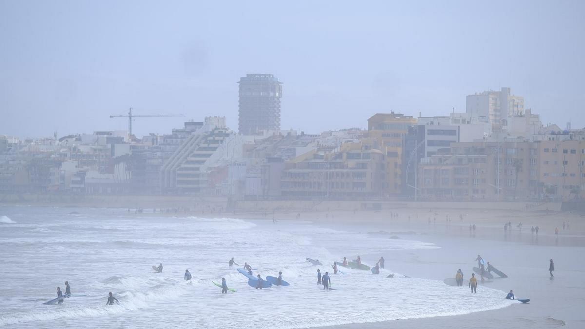 Tiempo en Las Canteras (12/03/2023)