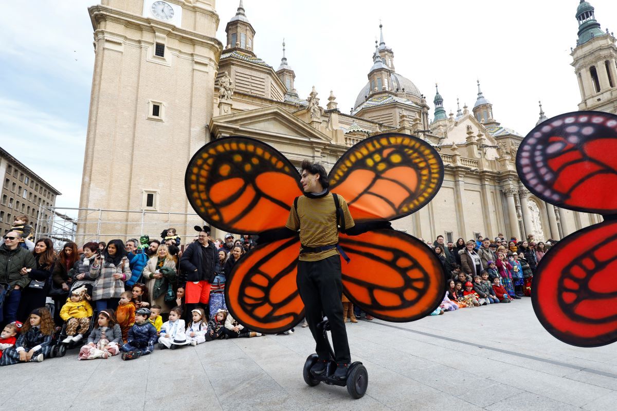 Carnaval infantil en Zaragoza