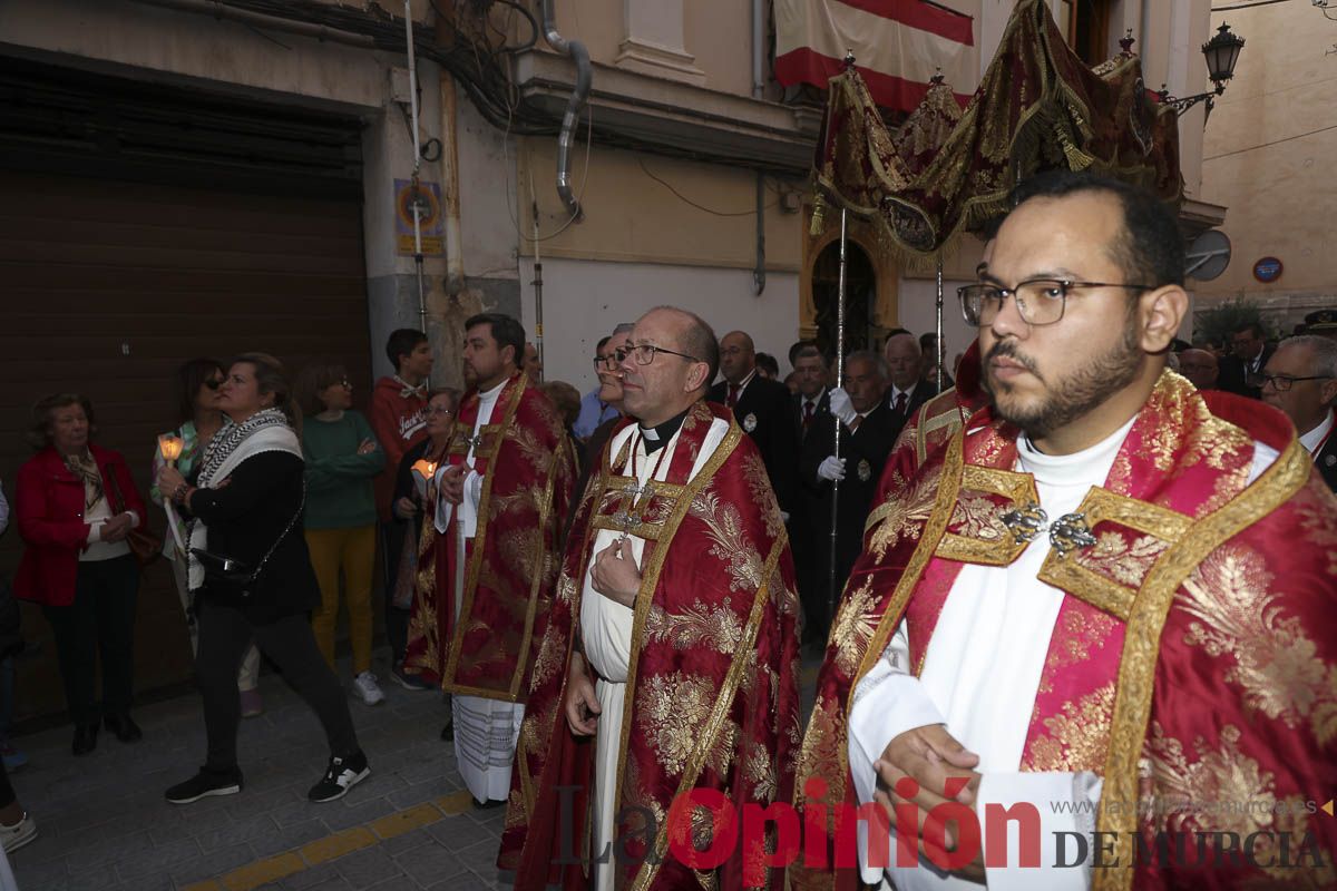 Fiestas de Caravaca: procesión del Baño (procesión, parlamento y baño de la Cruz)