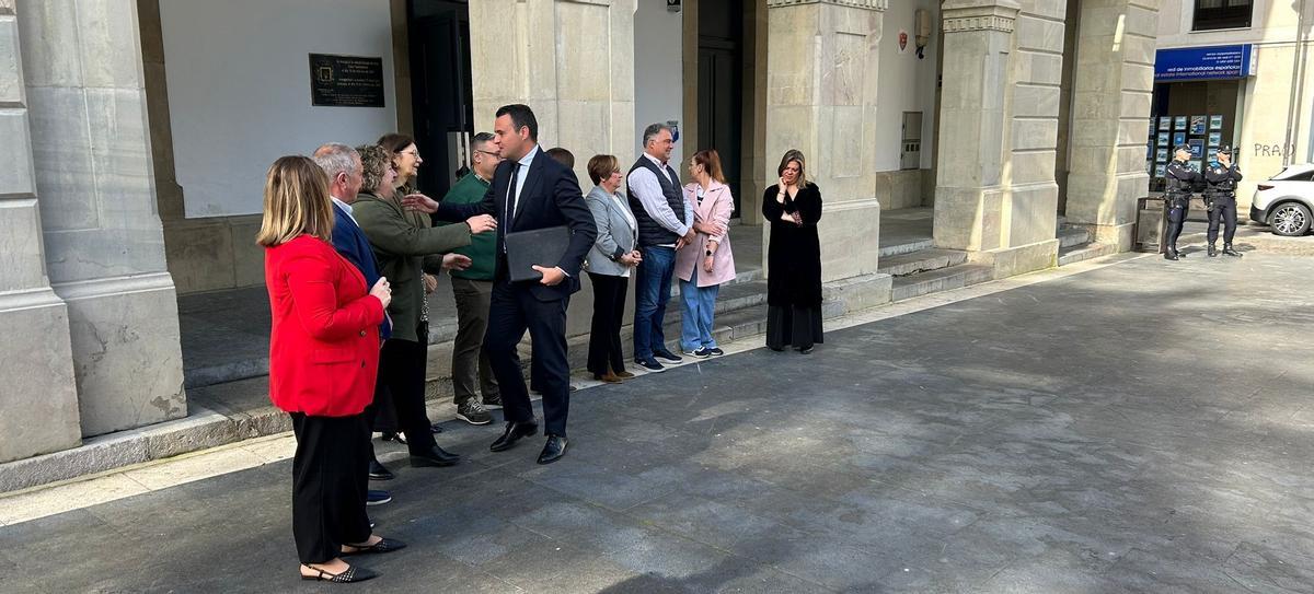 La visita del Gobierno asturiano a Siero, en imágenes La visita del Gobierno asturiano a Siero, en imágenes