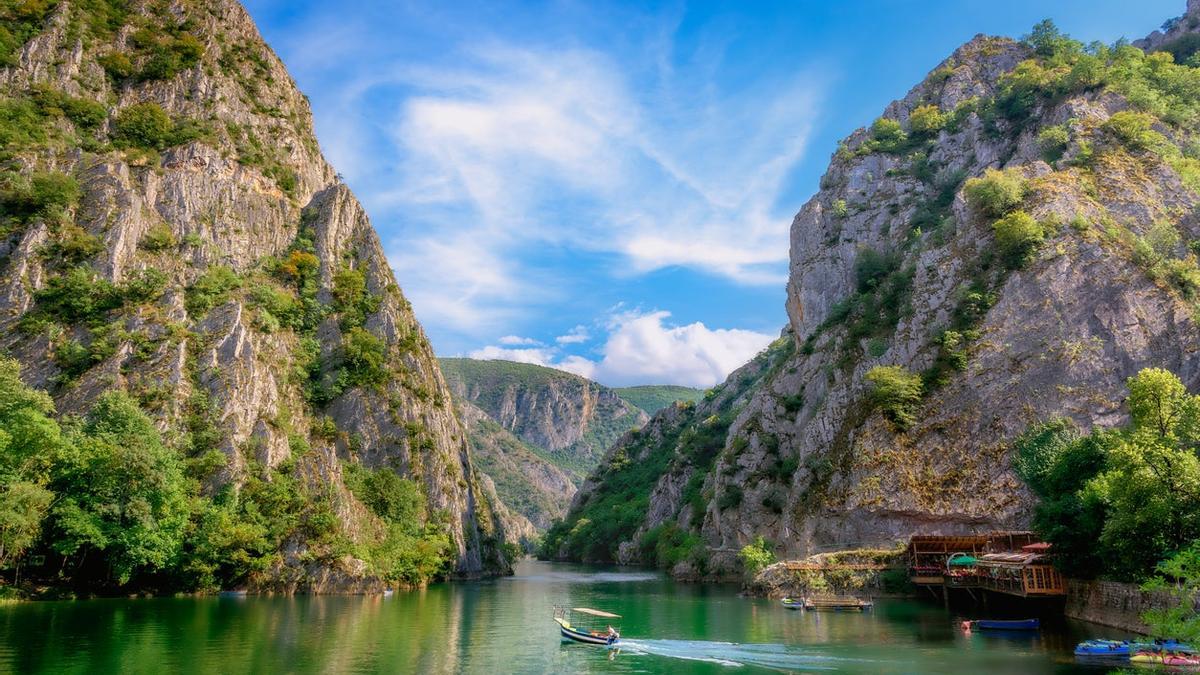 Cañón de Matka, Macedonia