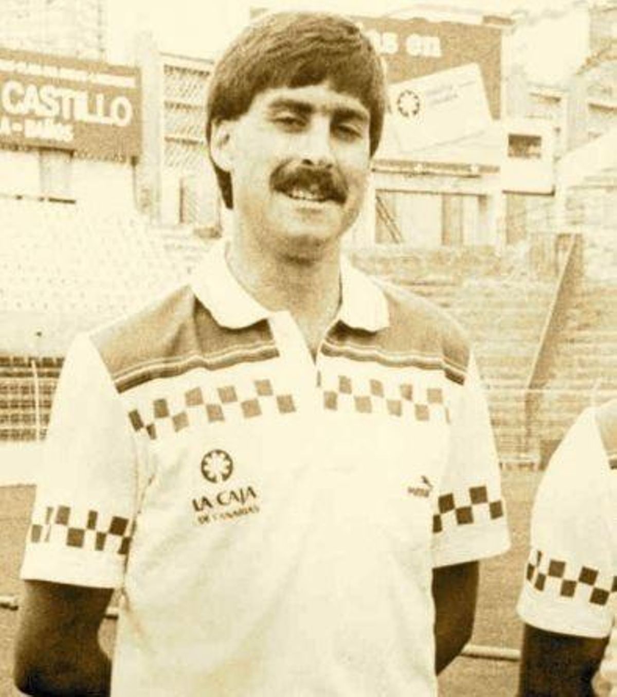 Gómez Perlado, en su etapa en la UD Las Palmas.