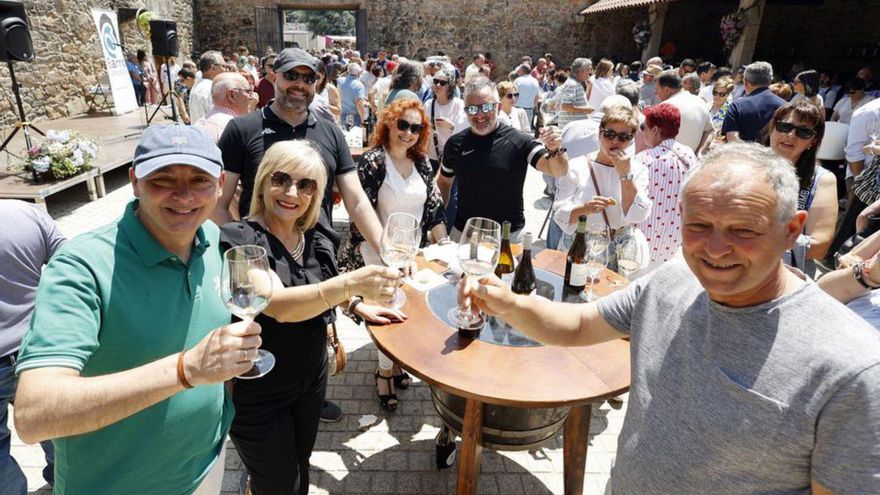 La fiesta convocó a numerosos aficionados a los vinos.