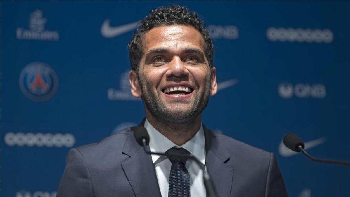 Dani Alves se expresó con su habitual rotundidad