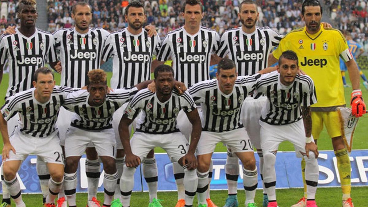 Un once de la Juventus durante esta temporada