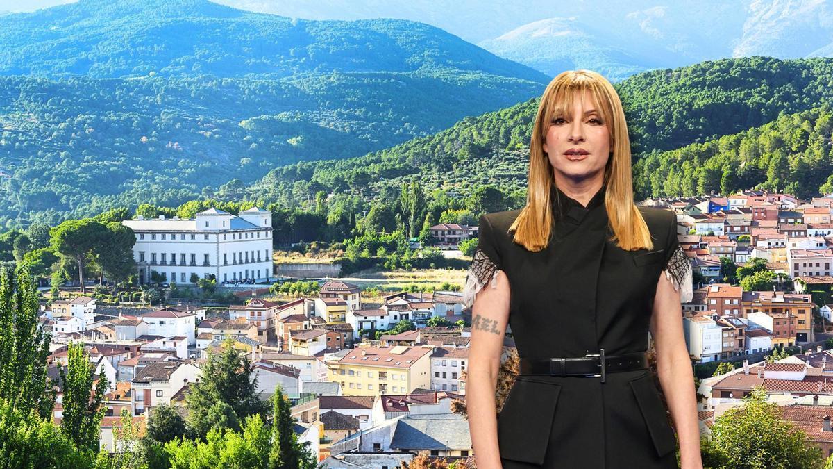 El refugio de Najwa Nimri es nada más y nada menos que un vagón de tren perdido en Ávila.