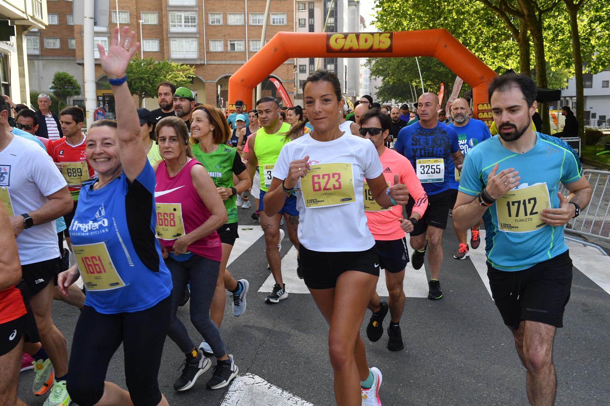 Carrera de Os Rosales del circuito Coruña Corre