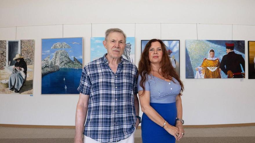 Antonio Villasante, artista, en el Club Diario de Ibiza: "Dime qué pintor o escritor va al gimnasio, es corredor o atleta: necesitas toda tu energía para esto"