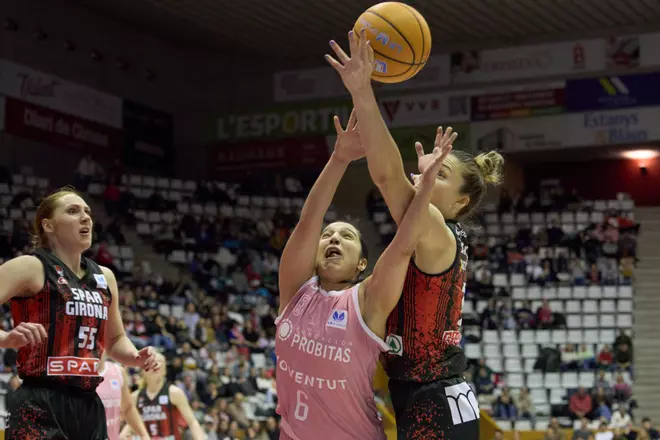Les imatges de l'Uni Girona - Joventut Badalona