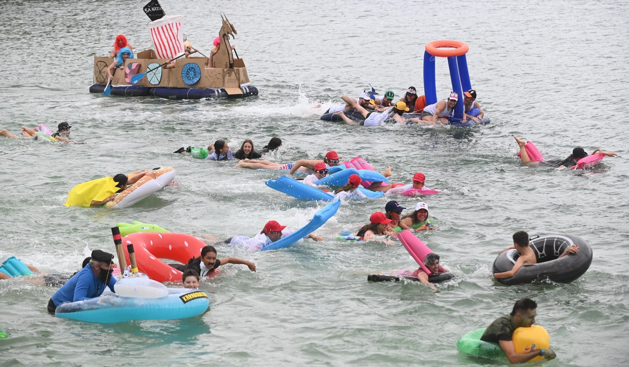 Las imágenes del Campeonato Mundial de Colchonetas en Sanxenxo