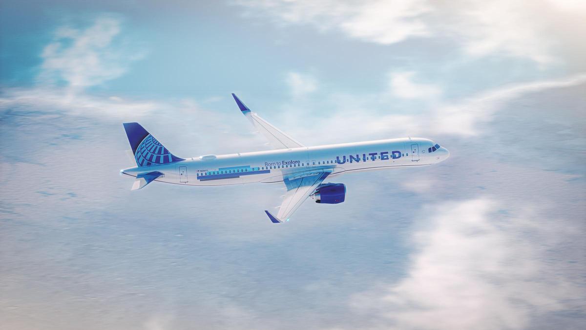 Uno de los aviones de United Airlines.