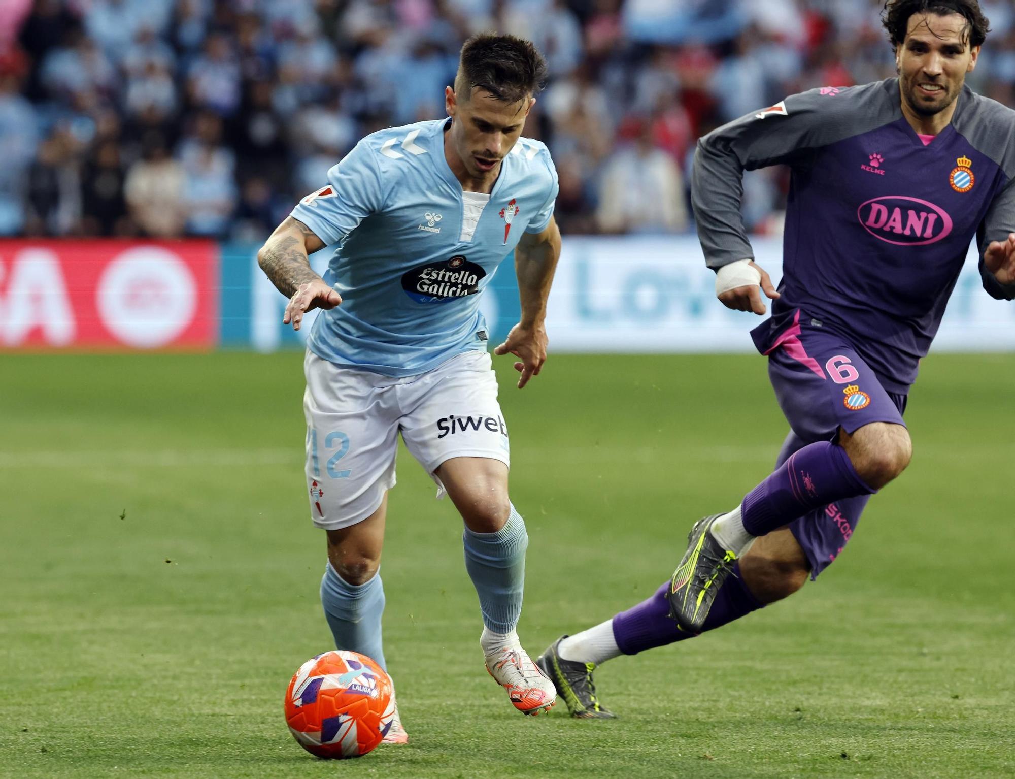 Las mejores imágenes del Celta - Espanyol